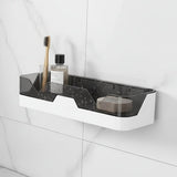 Bathroom Wall Shelf – No-Drill Adhesive Mount, ABS 30×40cm & 10kg Load Capacity