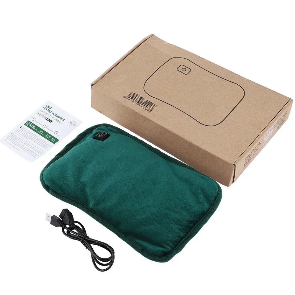 Davy Portable Rechargeable Heating Cushion - Wireless Electric Heat Pad for Back Pain Relief & Comfort