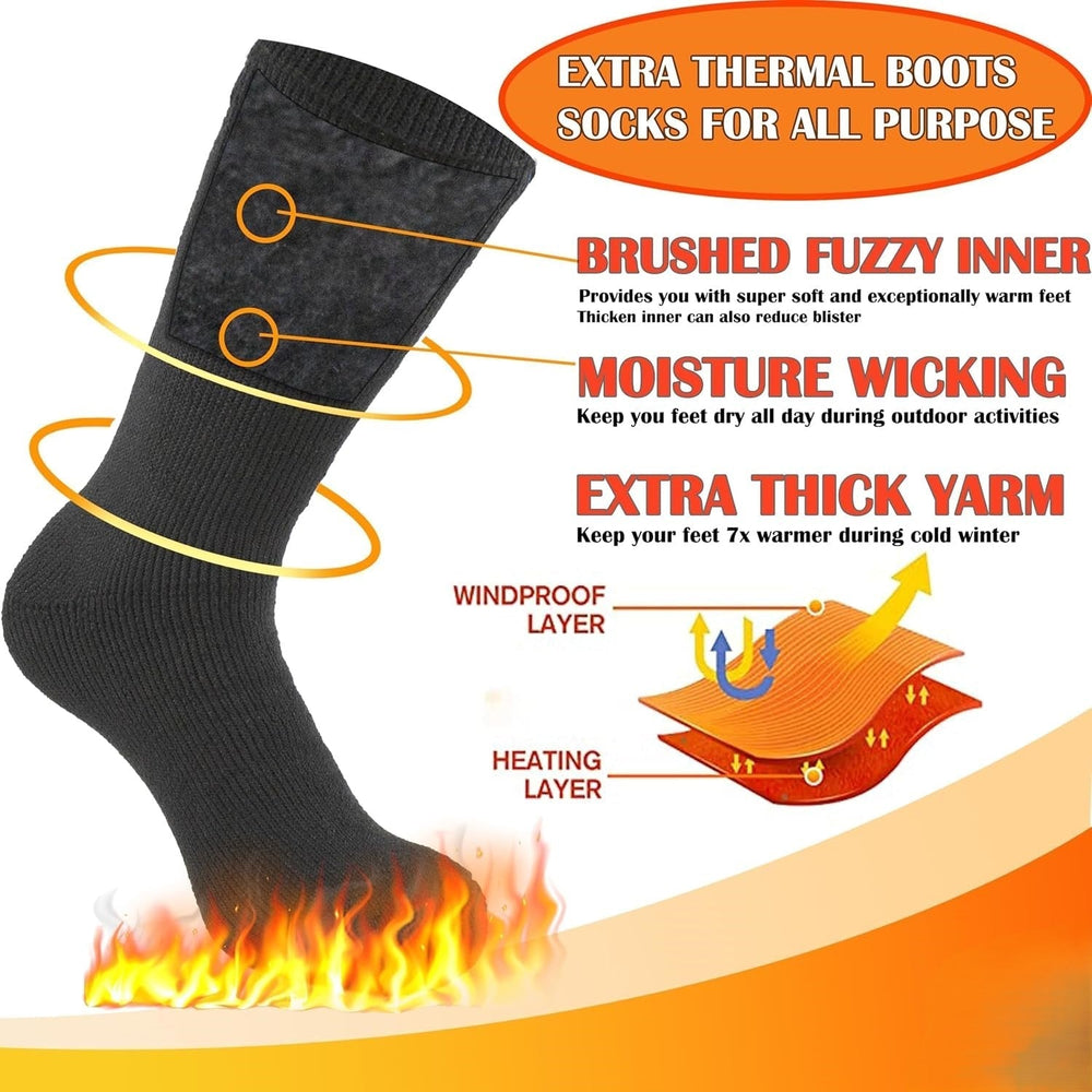 Men's Thermal Cloud Socks - Oliver | Ultra-Soft, Warm & Cozy Winter Footwear