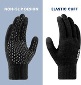 Rowan Thermal Touchscreen Winter Gloves for Men & Women - Warm, Waterproof, and Smartphone Compatible