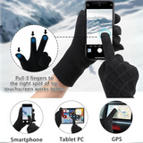 ArcticTap Thermally Knitted Touchscreen Winter Gloves for Ultimate Warmth & Comfort