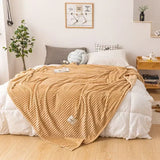 WarmHaven Thick Flannel Autumn Blanket - Cozy, Soft, and Warm for Fall Comfort