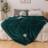 WarmHaven Thick Flannel Autumn Blanket - Cozy, Soft, and Warm for Fall Comfort