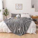 WarmHaven Thick Flannel Autumn Blanket - Cozy, Soft, and Warm for Fall Comfort