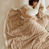 Premium Thick Winter Lambswool Blanket - Ultra Warm & Cozy by WarmWool