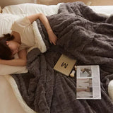 Premium Thick Winter Lambswool Blanket - Ultra Warm & Cozy by WarmWool