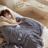 Premium Thick Winter Lambswool Blanket - Ultra Warm & Cozy by WarmWool