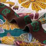 Throw Blanket – Reversible Cotton, Floral Print & Multiple Sizes