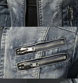 Matteo™ Retro Denim Jacket - Vintage Style, Classic Fit, Perfect for Everyday Wear