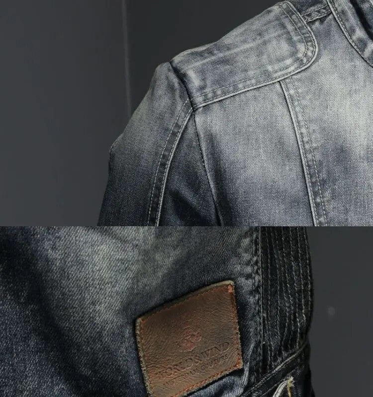 Matteo™ Retro Denim Jacket - Vintage Style, Classic Fit, Perfect for Everyday Wear