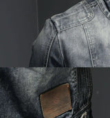 Matteo™ Retro Denim Jacket - Vintage Style, Classic Fit, Perfect for Everyday Wear