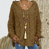 Timeless Cable Knit Sweater for Women - Maelle