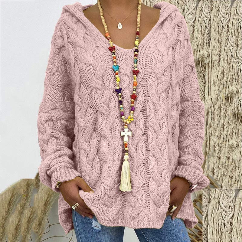Timeless Cable Knit Sweater for Women - Maelle