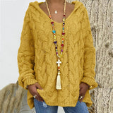 Timeless Cable Knit Sweater for Women - Maelle