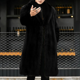 Timeless Men's Coat with Fur Look - Jules