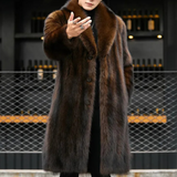 Timeless Men's Coat with Fur Look - Jules