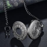 Kevin Timeless Vintage Pocket Watch - Classic Mechanical Design, Elegant Gift for Men & Women