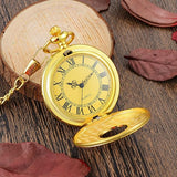 Kevin Timeless Vintage Pocket Watch - Classic Mechanical Design, Elegant Gift for Men & Women
