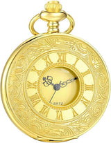 Kevin Timeless Vintage Pocket Watch - Classic Mechanical Design, Elegant Gift for Men & Women