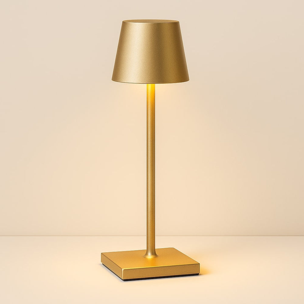 Optimized Product Title: "Kabellose LED-Tischlampe mit Touch-Dimmer – Drahtlose Beleuchtung für eine stilvolle Atmosphäre" 

This title includes relevant keywords while enhancing clarity and appeal for potential customers.
