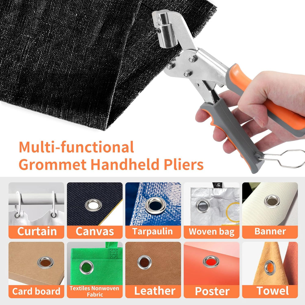 TitanGrip™ Grommet Tool | Effortless Precision Grommet Installation for Crafts & DIY Projects