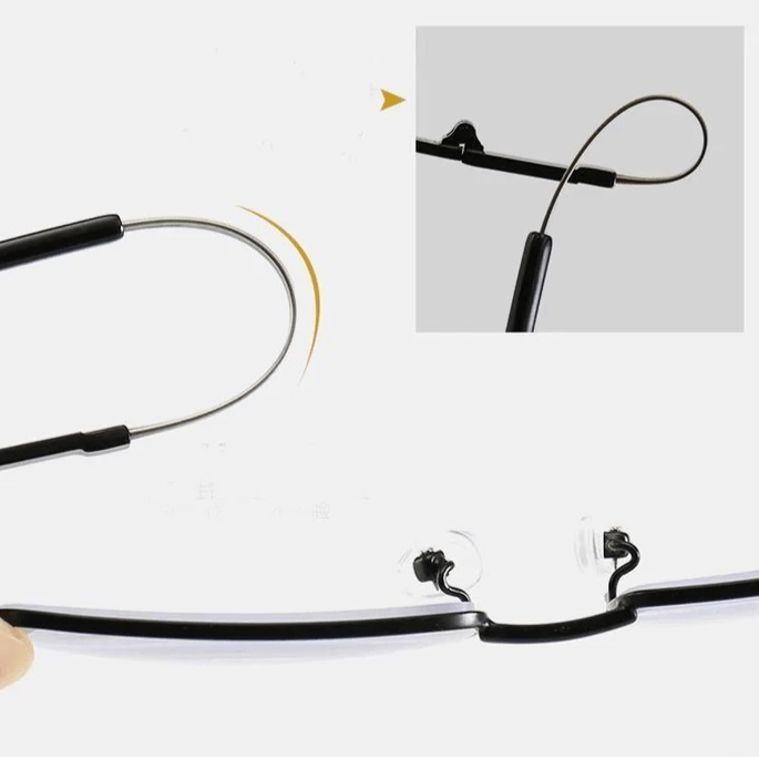 Titanium Progressive Glasses for Clear Distance & Near Vision - Lightweight, Durable, and Stylish Eyewear