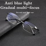 Titanium Progressive Glasses for Clear Distance & Near Vision - Lightweight, Durable, and Stylish Eyewear
