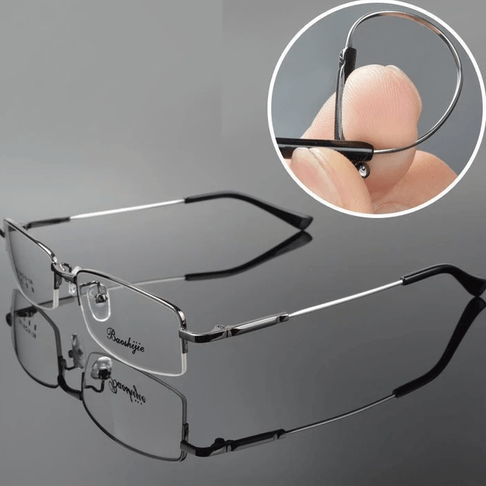 Titanium Progressive Glasses for Clear Distance & Near Vision - Lightweight, Durable, and Stylish Eyewear