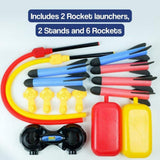 Rocket Launcher Toy – Dual Action, Battery-Free & Outdoor Playset