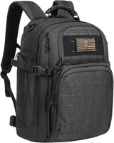 35L Tactical Outdoor Backpack with Molle System & Laptop Compartment - Durable, Water-Resistant, Ideal for Hiking, Camping, and Travel
