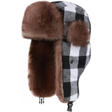 Cozy Sasha Trapper Winter Hat with Luxurious Fur Lining - Perfect for Cold Weather