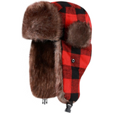Cozy Sasha Trapper Winter Hat with Luxurious Fur Lining - Perfect for Cold Weather