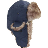 Cozy Sasha Trapper Winter Hat with Luxurious Fur Lining - Perfect for Cold Weather