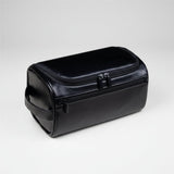 Travel Toiletry Bag – Leather Cosmetic Organizer, Hanging Hook & 4 Colors