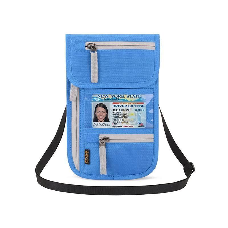 RFID Blocking Travel Wallet - Secure Passport Holder & Organizer for Travel Essentials