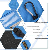 RFID Blocking Travel Wallet - Secure Passport Holder & Organizer for Travel Essentials