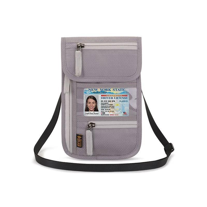 RFID Blocking Travel Wallet - Secure Passport Holder & Organizer for Travel Essentials