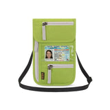 RFID Blocking Travel Wallet - Secure Passport Holder & Organizer for Travel Essentials
