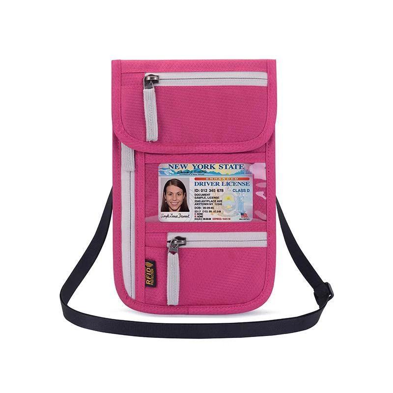 RFID Blocking Travel Wallet - Secure Passport Holder & Organizer for Travel Essentials