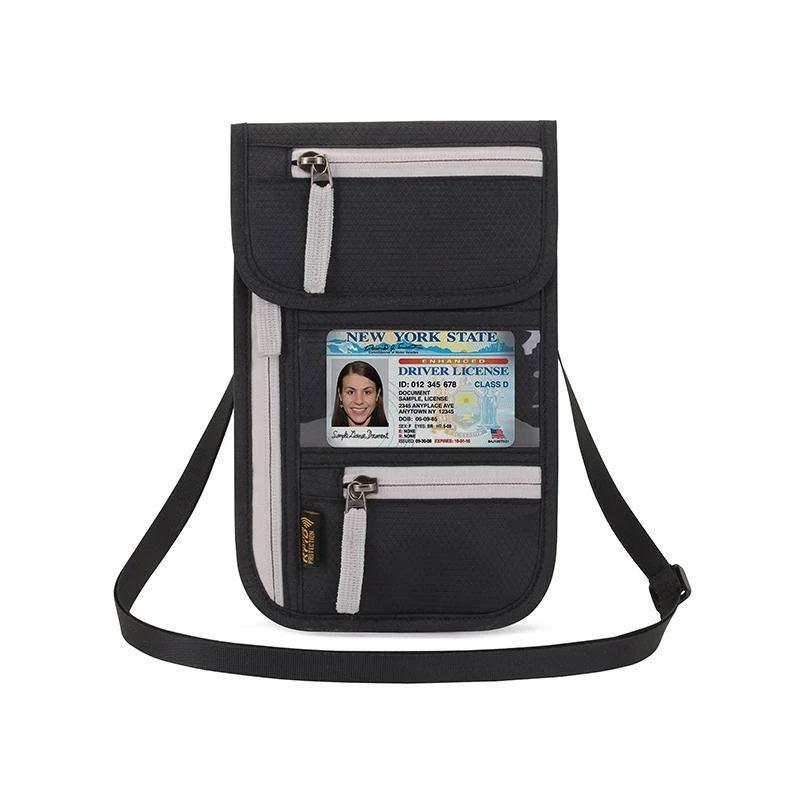 RFID Blocking Travel Wallet - Secure Passport Holder & Organizer for Travel Essentials