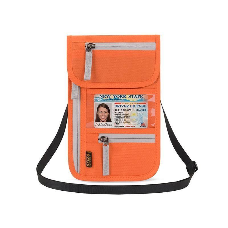 RFID Blocking Travel Wallet - Secure Passport Holder & Organizer for Travel Essentials