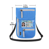 RFID Blocking Travel Wallet - Secure Passport Holder & Organizer for Travel Essentials