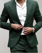 Trendy 2-Piece Men's Business Set -Oliver