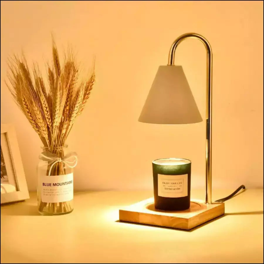 Trendy Sophia Atmospheric Candle Warmer Lamp - Elegant Home Decor & Scent Diffuser
