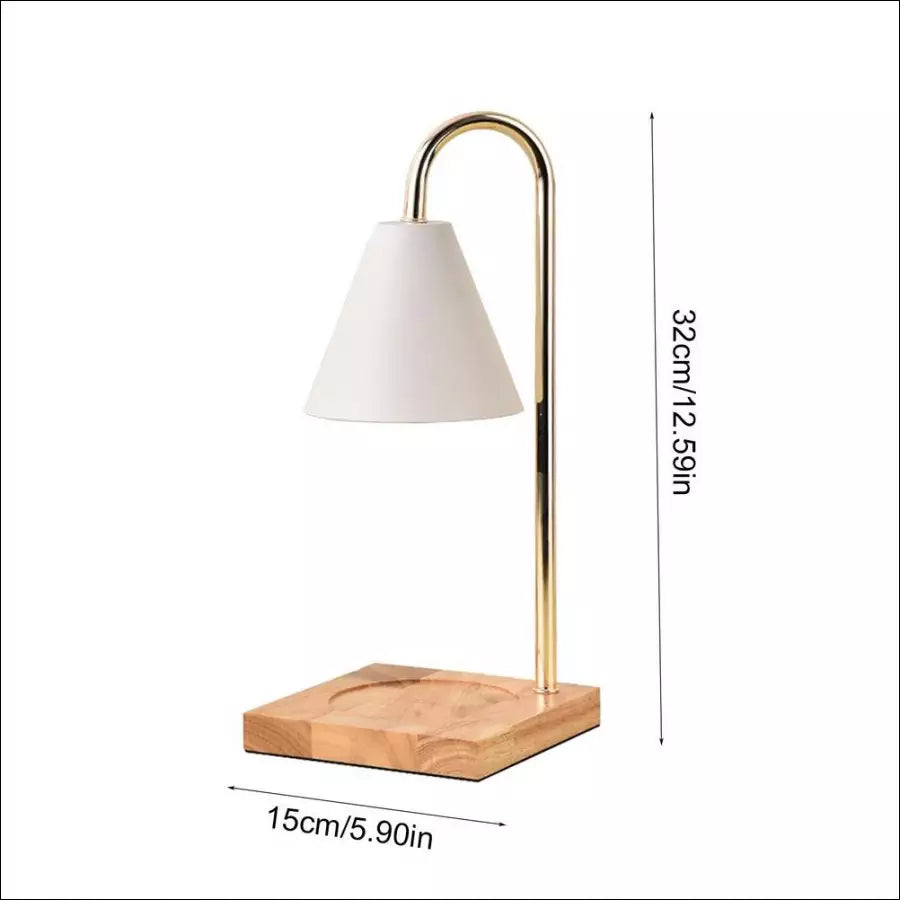 Trendy Sophia Atmospheric Candle Warmer Lamp - Elegant Home Decor & Scent Diffuser