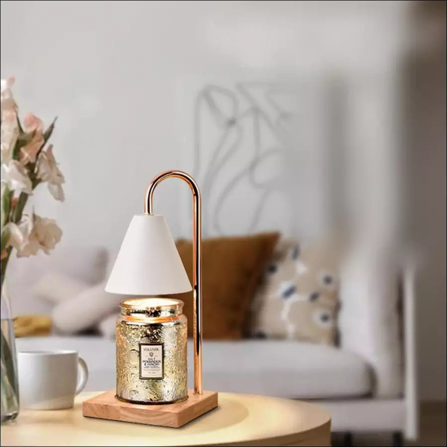 Trendy Sophia Atmospheric Candle Warmer Lamp - Elegant Home Decor & Scent Diffuser