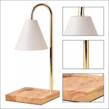 Trendy Sophia Atmospheric Candle Warmer Lamp - Elegant Home Decor & Scent Diffuser