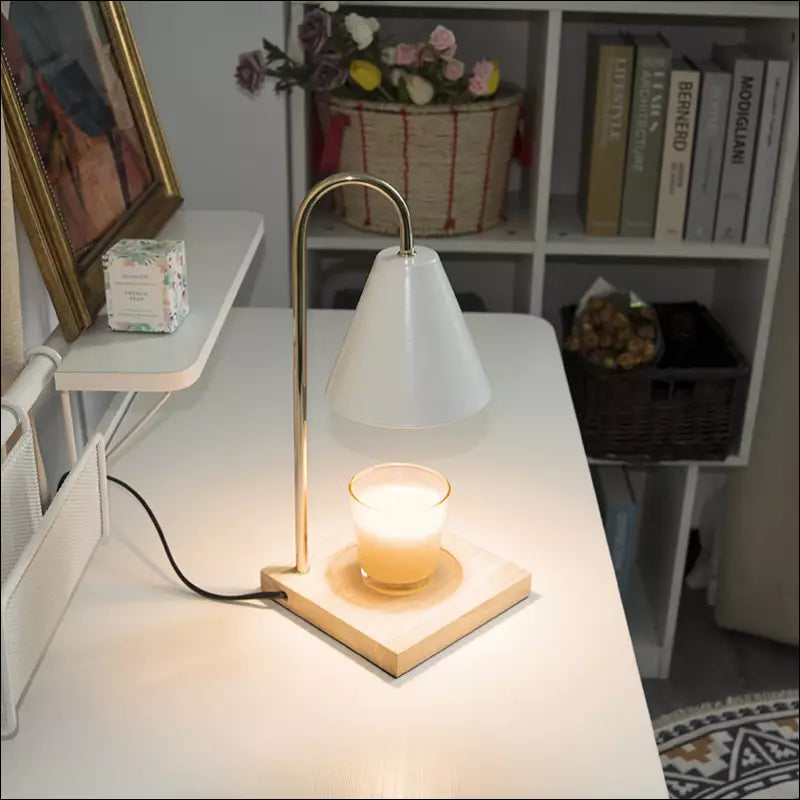 Trendy Sophia Atmospheric Candle Warmer Lamp - Elegant Home Decor & Scent Diffuser