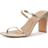 Stylish Eline Square Toe Block Heels - Trendy Women's Footwear for Comfort & Fashion