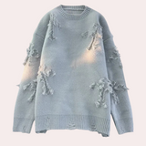 Trendy Grey Sweater with Unique Design for Men - Dario